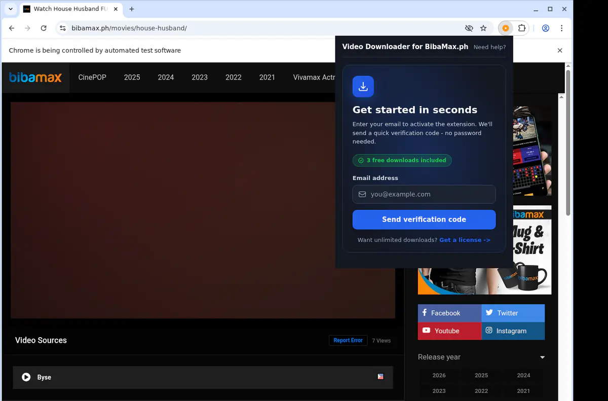 Bibamaxph Video Downloader screenshot 3